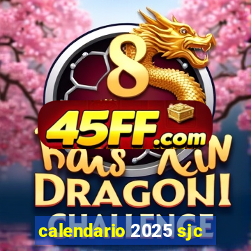 calendario 2025 sjc